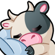 z_cowsleep Discord emoji