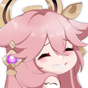 yae_miko_laugh_hehe Discord emoji