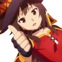 MeguminThumbsUp Discord Emoji