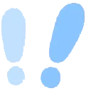 blueexclamation Discord Emoji