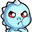 bluedinosaurAngry Discord Emoji