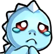 bluedinosaurCry Discord Emoji