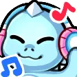 bluedinosaurJam Discord Emoji