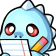 bluedinosaurNotes Discord Emoji