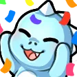 bluedinosaurHype Discord Emoji