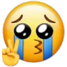 peacesigncry Discord Emoji