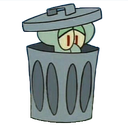 4c_squidward_trash Discord emoji