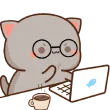 Cat Work Discord Emoji