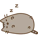 Pusheen Tired Discord Emoji