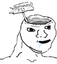 smolbrainwojak Discord emoji