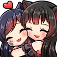 CatgirlHug Discord Emoji