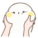 BlobSquishyCheeks Discord emoji