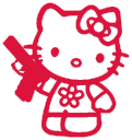 hello_kitty_red_2 Discord emoji