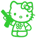 hello_kitty_green_5 Discord Emoji