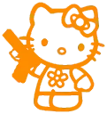 hello_kitty_orange_4 Discord Emoji