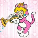 CatPeachTrumpet2 Discord Emoji
