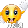 hola Discord emoji