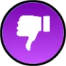 purplethumbsdown Discord Emoji