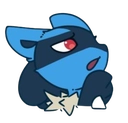 LucarioSurprised Discord emoji