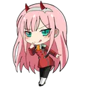 Zero Two zerotwo Discord Emoji