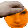 PetTheOrange Discord Emoji