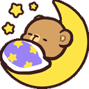 CRDBearSleepNightMoon