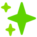 1408_green_sparkles Discord emoji