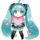 2565 Miku Discord Emoji