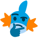 mudkip_thinking Discord emoji