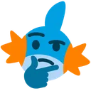 mudkip_thinking Discord Emoji