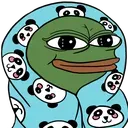 pepesmilestrangeblanketfrog Discord Emoji