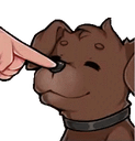 dog_boop Discord emoji