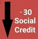 SocialCreditDeducted