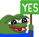 PepeYes Discord emoji