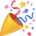 Partypopper 1 F389 partypopper_1f389 Discord Emoji