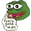 Pepe Feels Good Man pepefeelsgoodman Discord Emoji