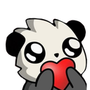 cute_panda_with_heart Discord emoji