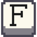 pixel_letter_f Discord emoji