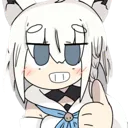 FubukiThumbsUp