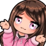 62_BRGirlShrug_XZoneOnlyDNS Discord emoji