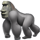 MoyaiRilla Discord emoji