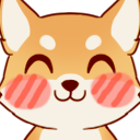 ShibeBlushy Discord emoji