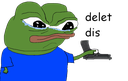 PepeDelete Discord emoji