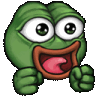 _PepeHyped Discord Emoji