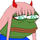 ZeroTwoPepe Discord Emoji