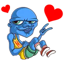 bluelovem Discord Emoji