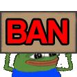 peepoBAN Discord emoji