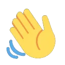 waving