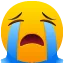 25LoudlyCryingFace Discord Emoji