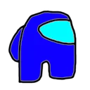 blue_among_us Discord Emoji